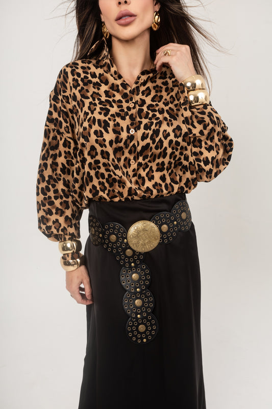 Camisa Animal Print