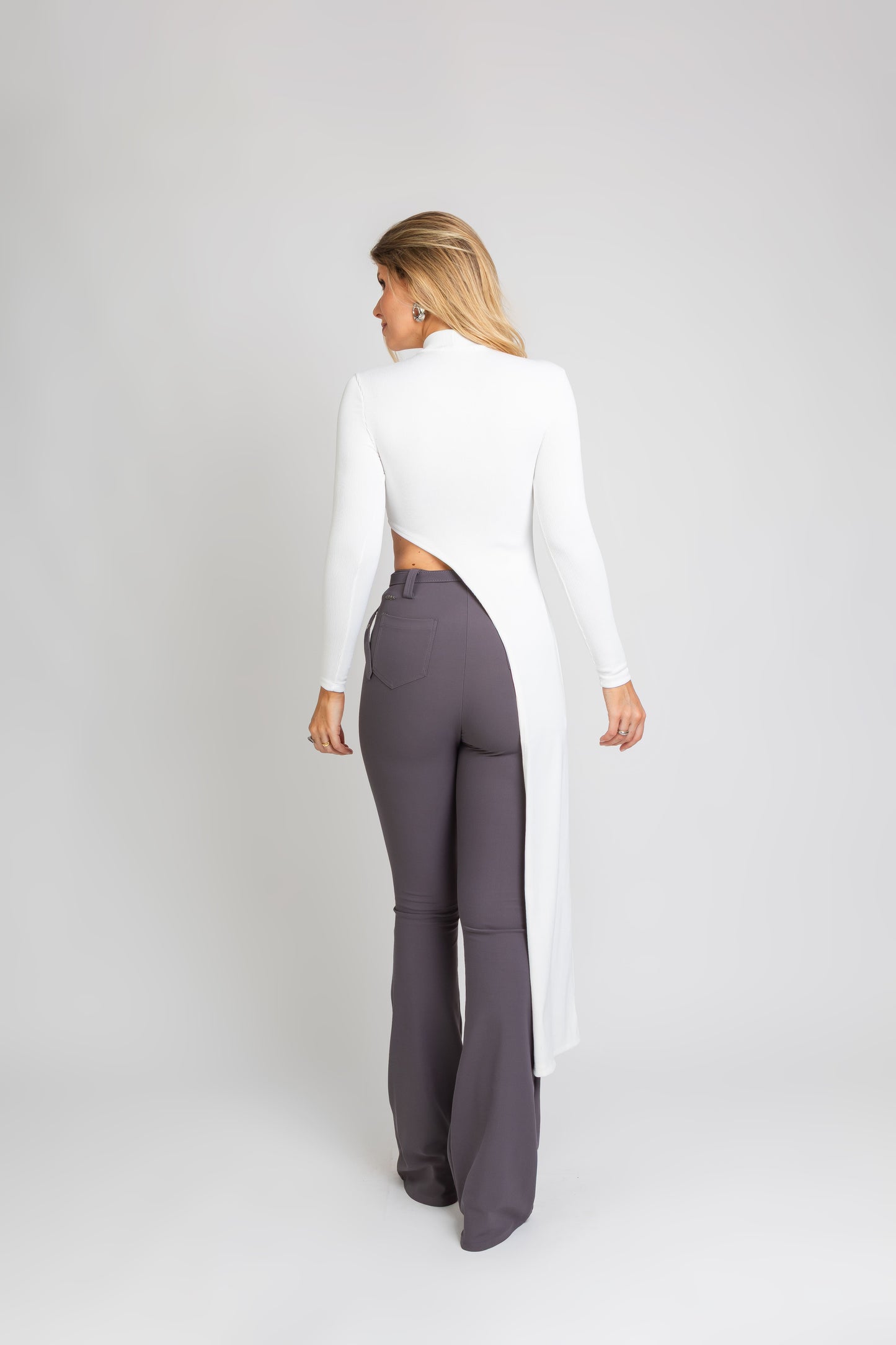 Blusa Assimétrica Branco