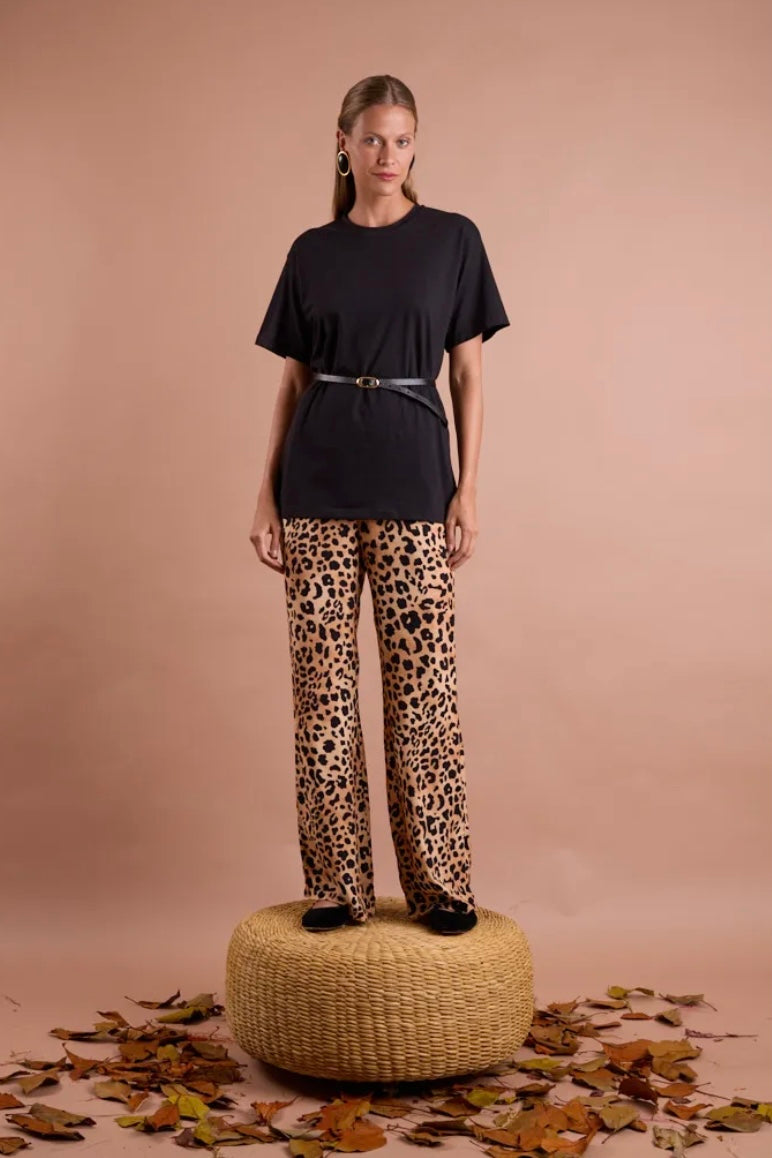 Camisa Oversized Algodão Preto