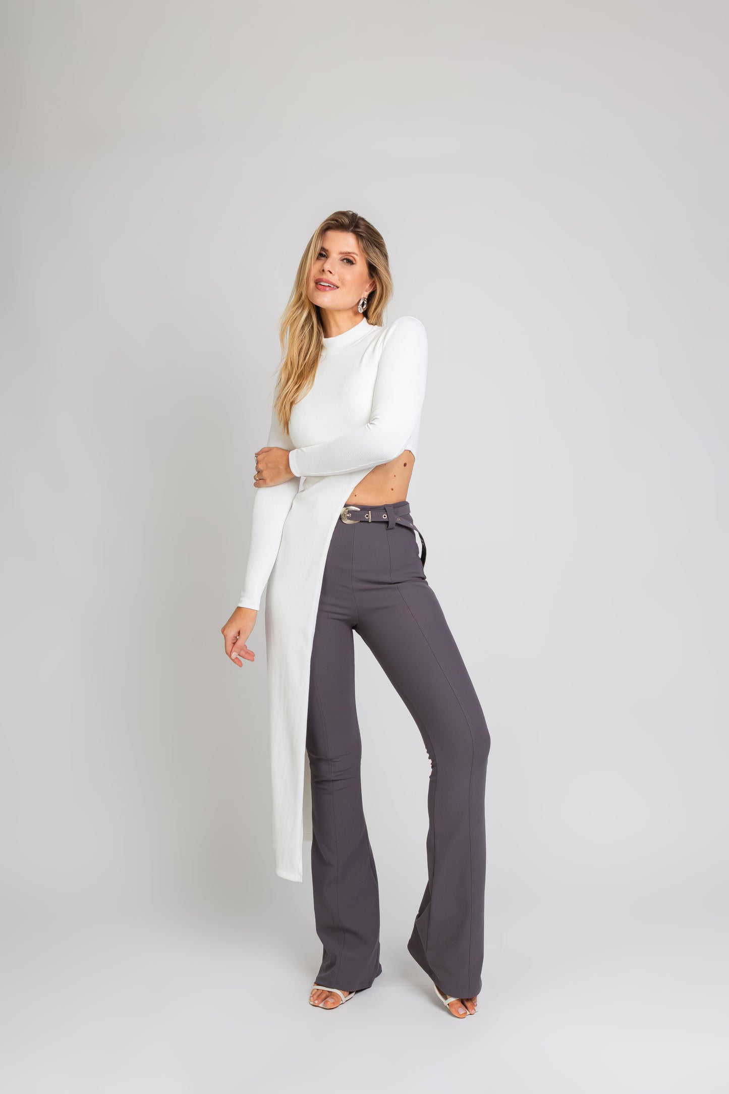 Blusa Assimétrica Branco