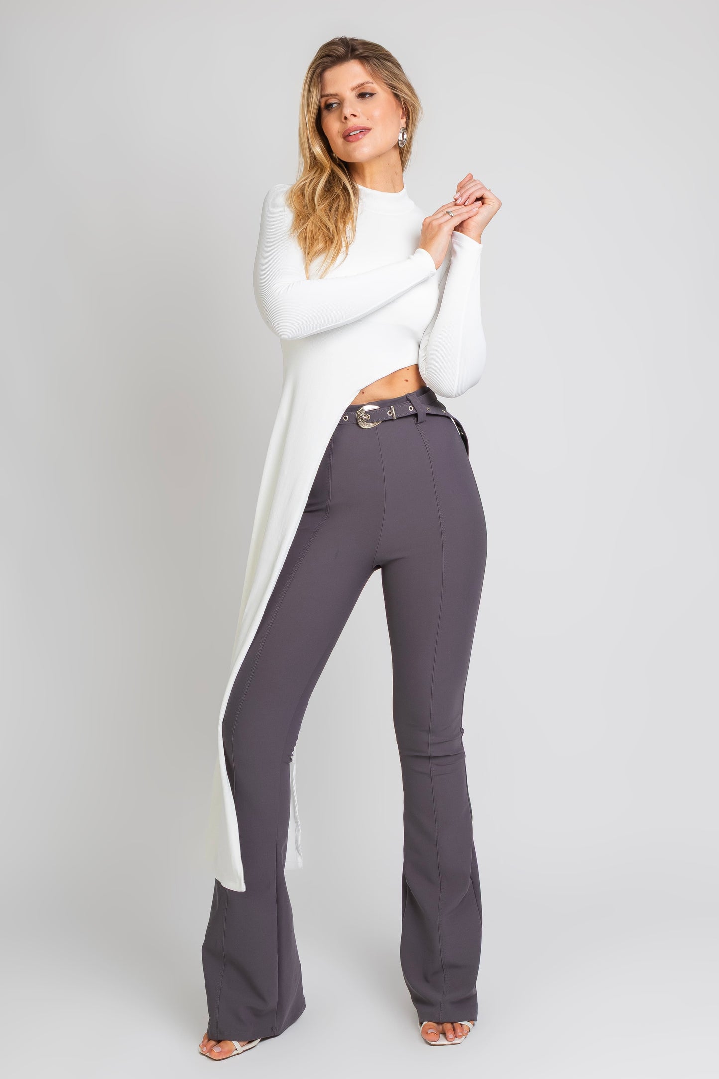 Blusa Assimétrica Branco