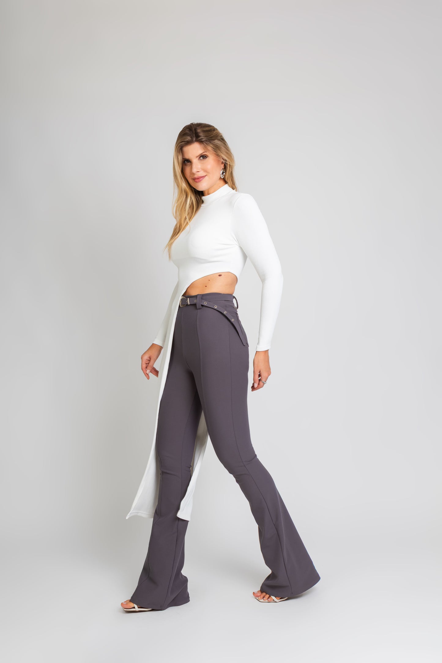 Blusa Assimétrica Branco