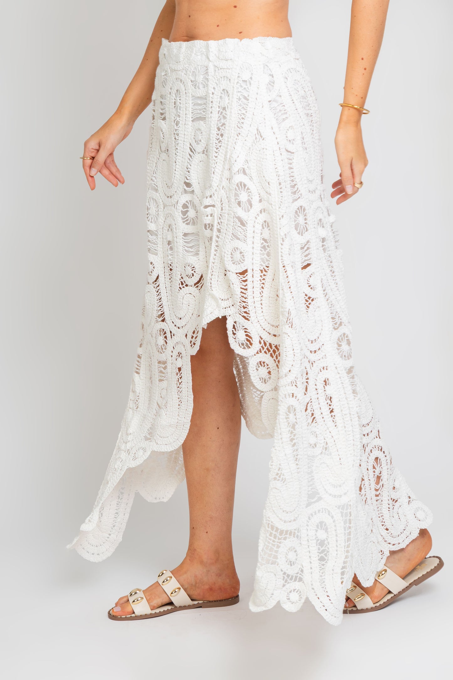 Conjunto Boho em Crochê Branco