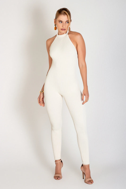 Macacão Frente Única Poliamida com Alta Compressão Off