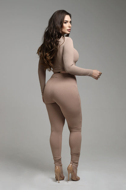 Conjunto Poliamida com Alta Compressão Nude