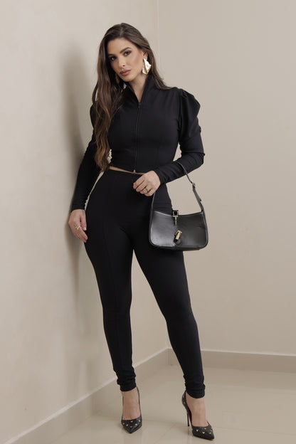 Conjunto Power Montaria Preto