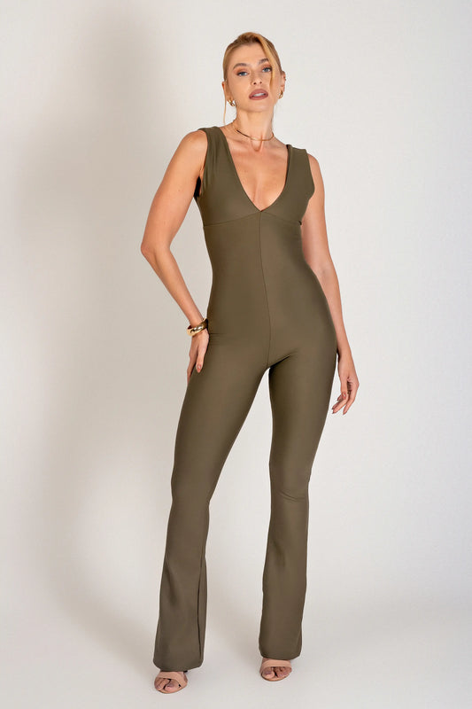 Macacão Poliamida Ultra Modelador Militar