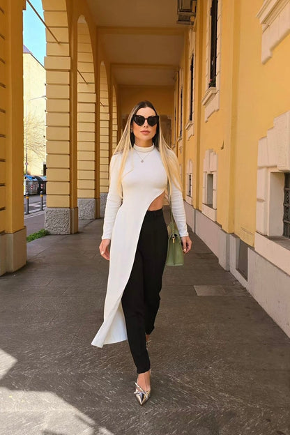 Blusa Assimétrica Branco