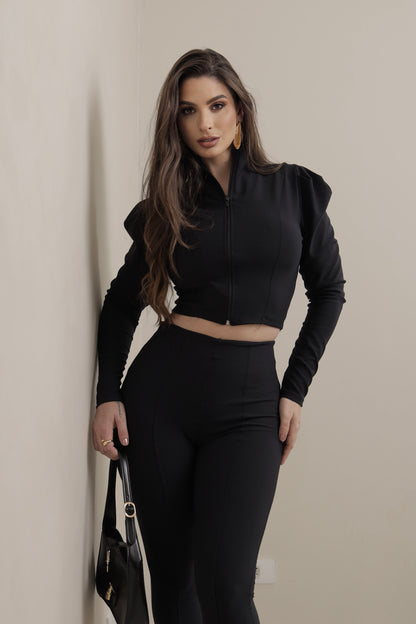 Conjunto Power Montaria Preto