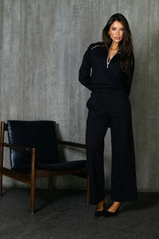 Conjunto Moletom Premium com Zíper Preto