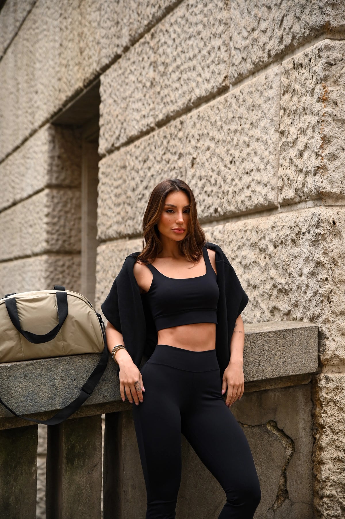 Calça Flare Sculpt – Preto