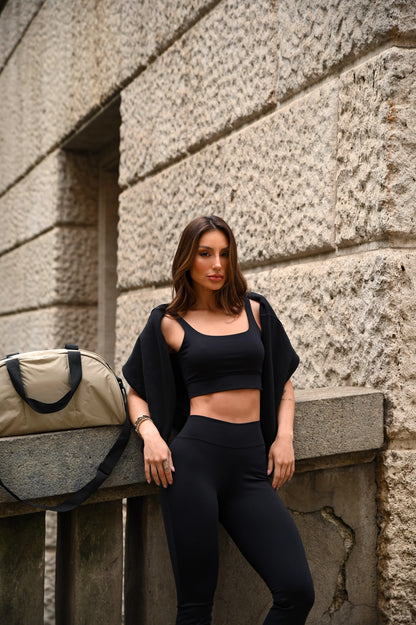 Calça Flare Sculpt – Preto