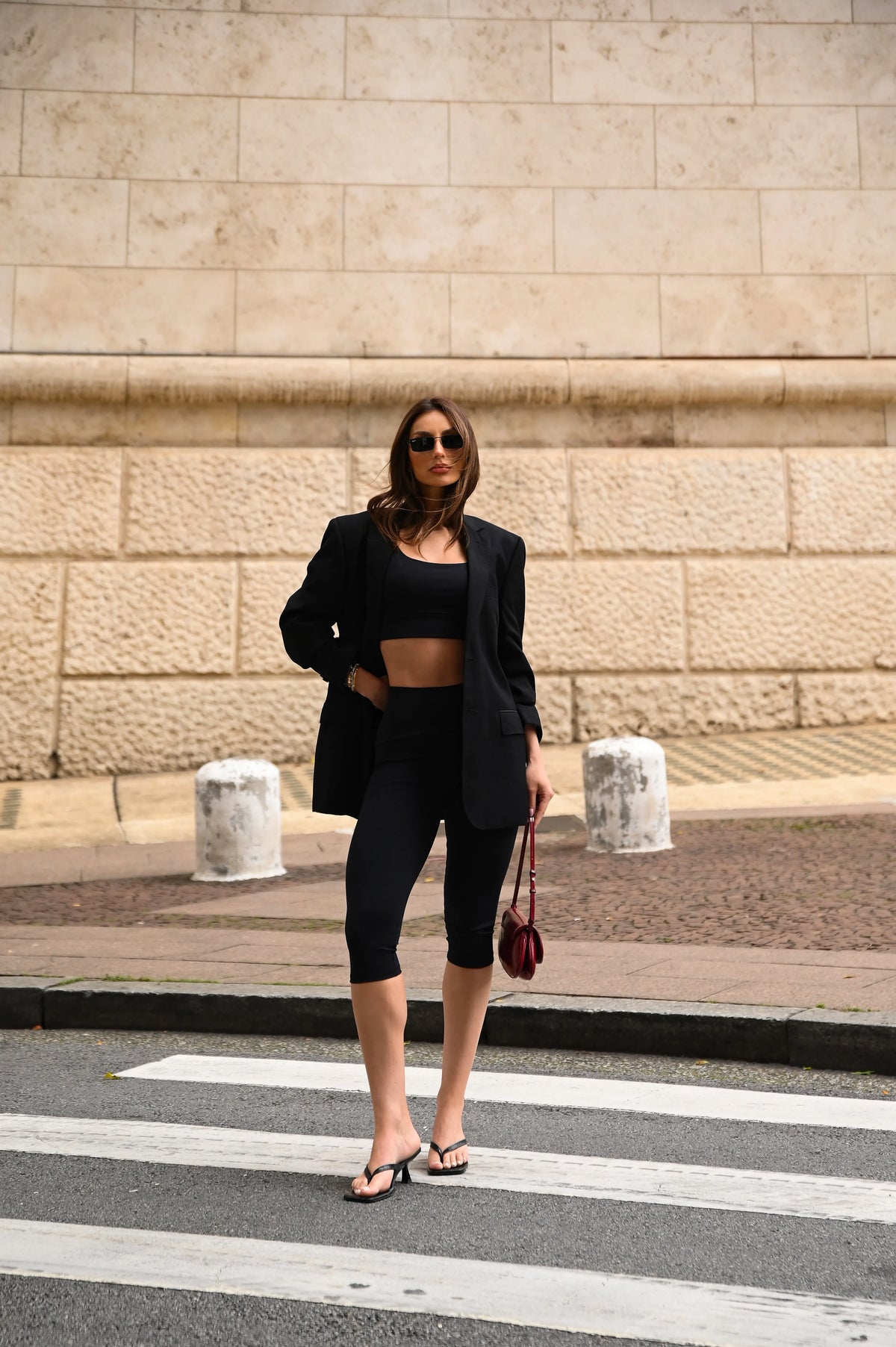 Calça Capri Sculpt – Preto