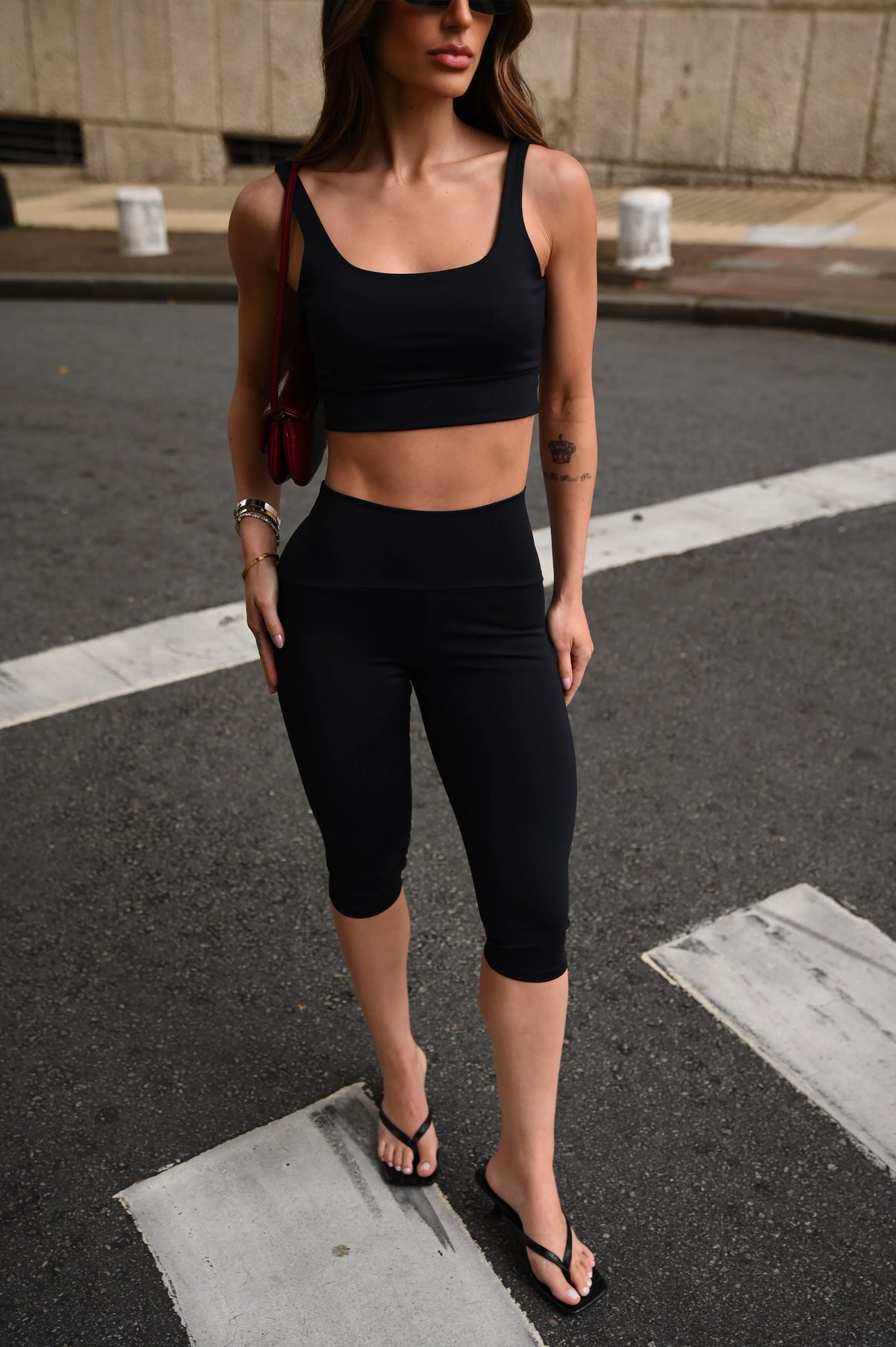 Calça Capri Sculpt – Preto